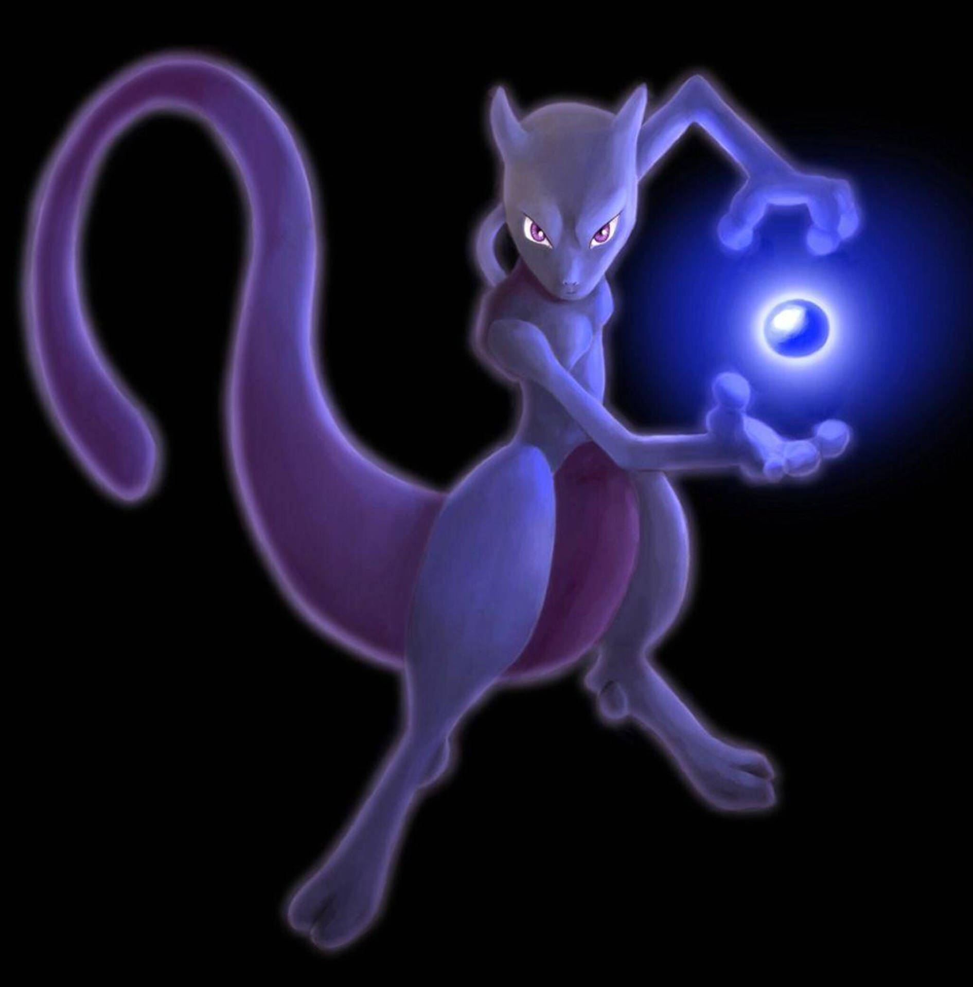 Painted Art Mewtwo