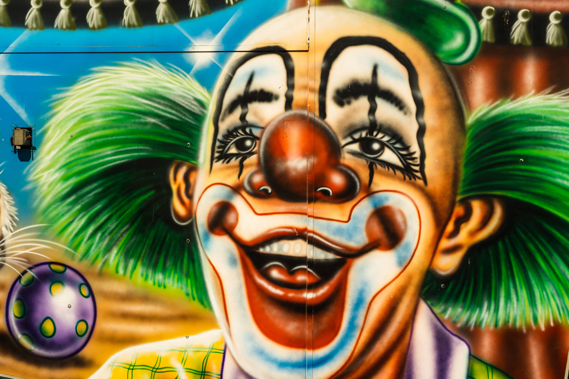 Painted Clown Funny Meme Wallpaper