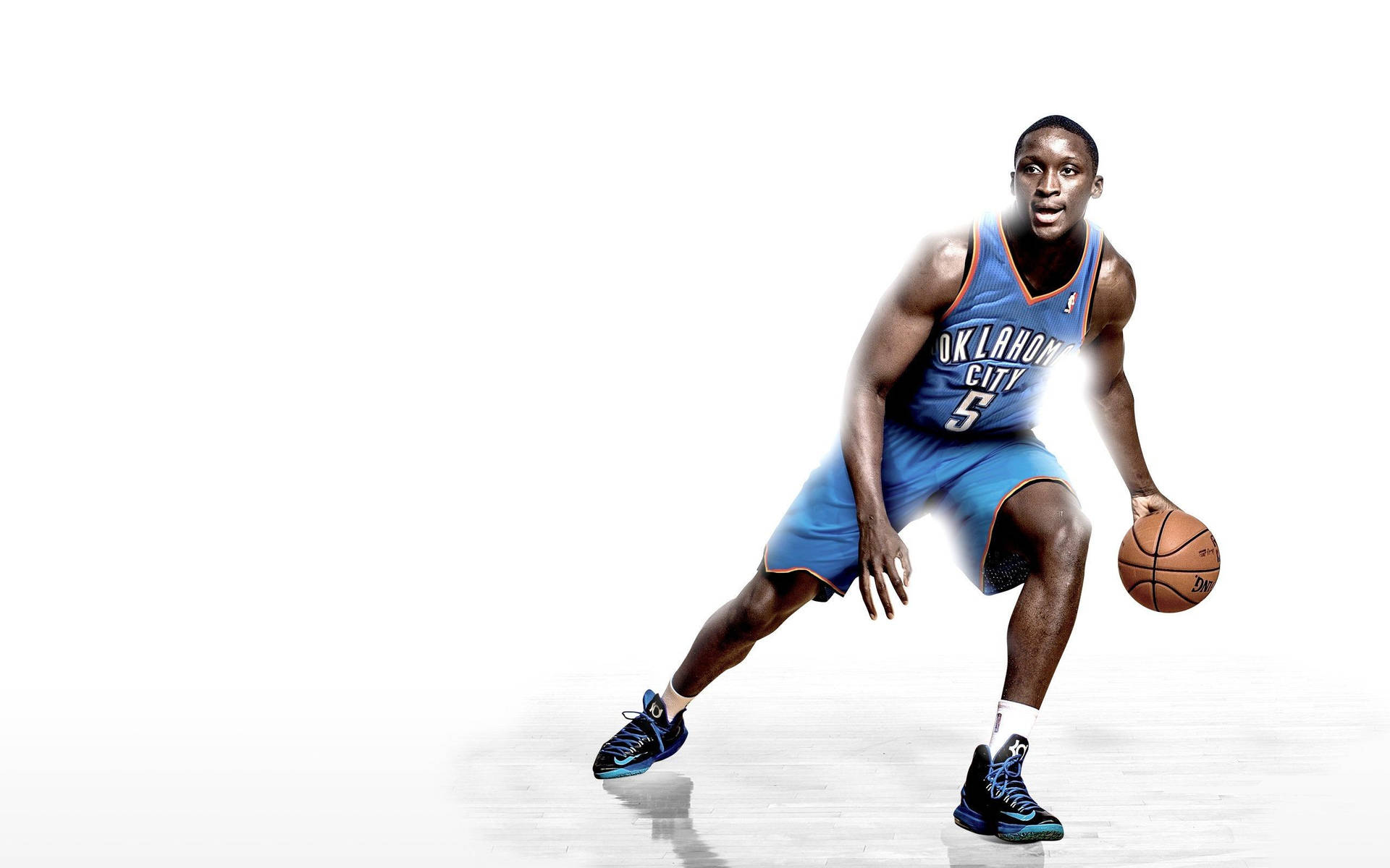 Painted Portrait Of Victor Oladipo Wallpaper