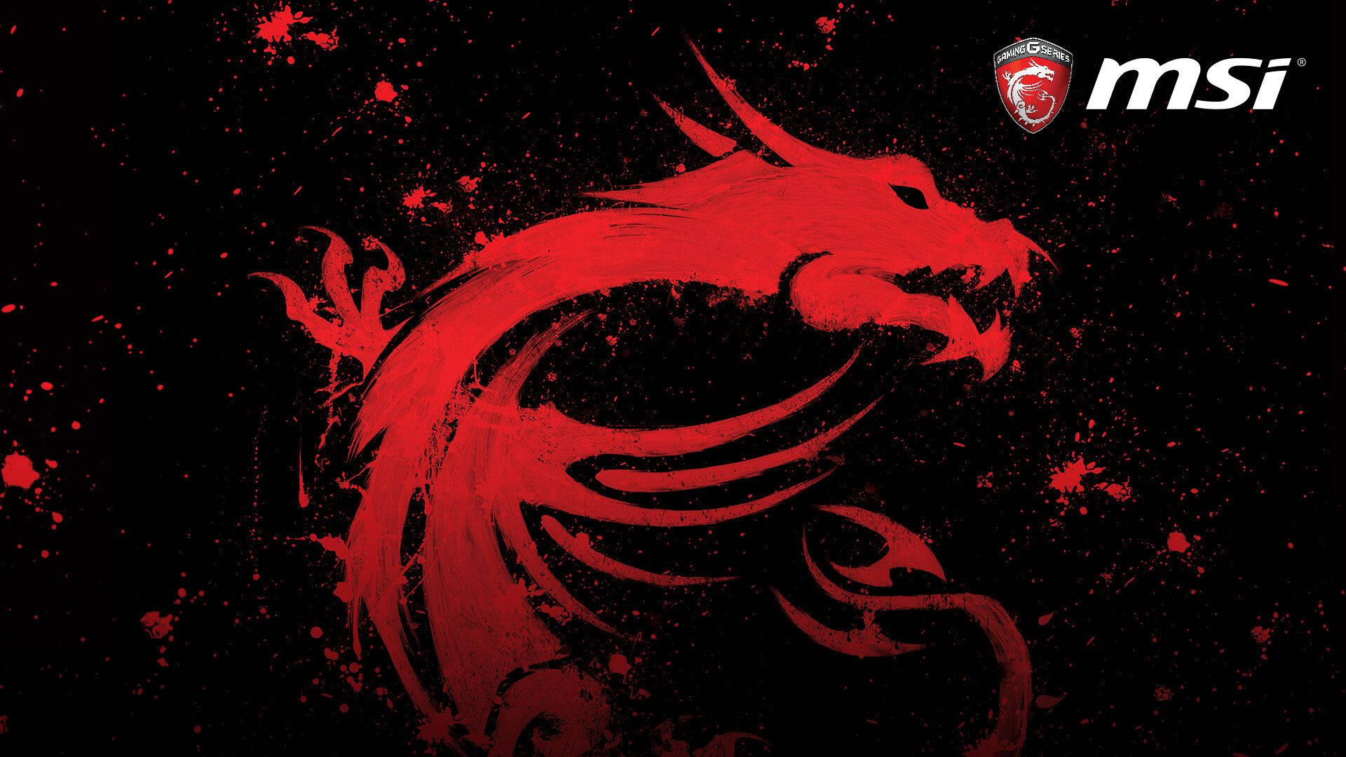 Red Dragon of Gaming Wallpaper