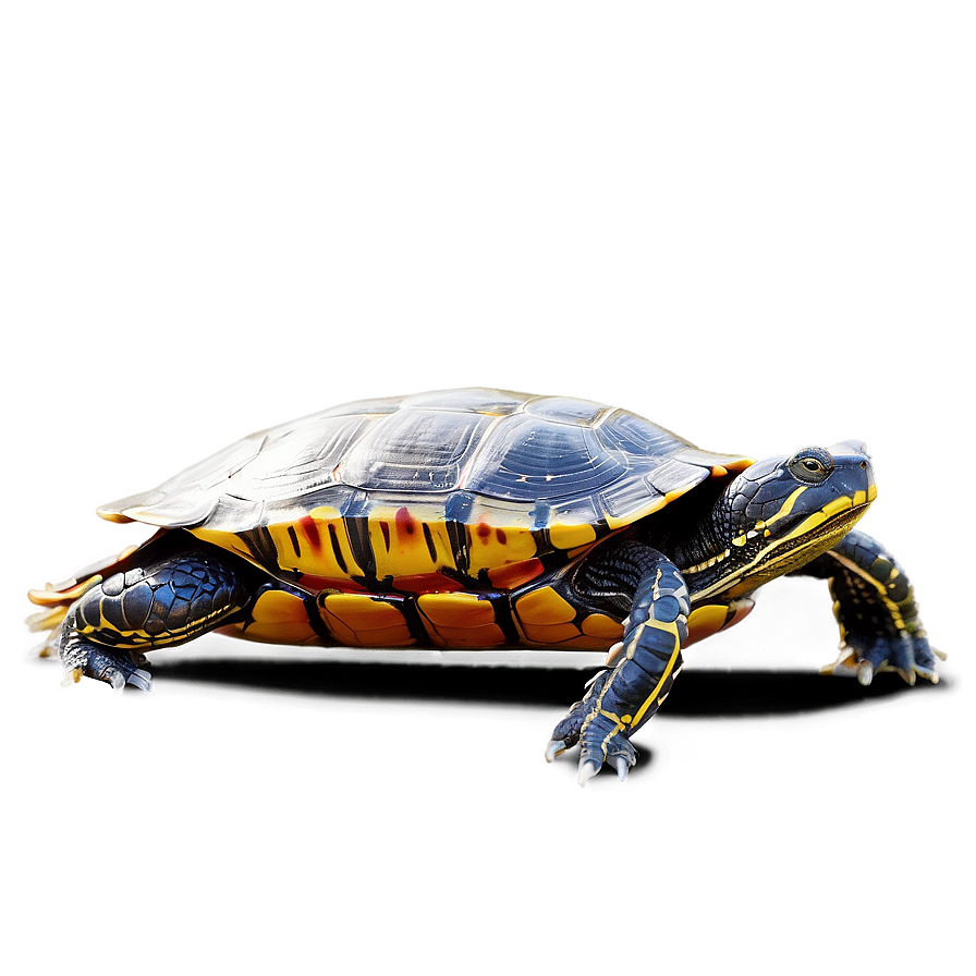 Download Painted Turtle Basking Png 59 | Wallpapers.com