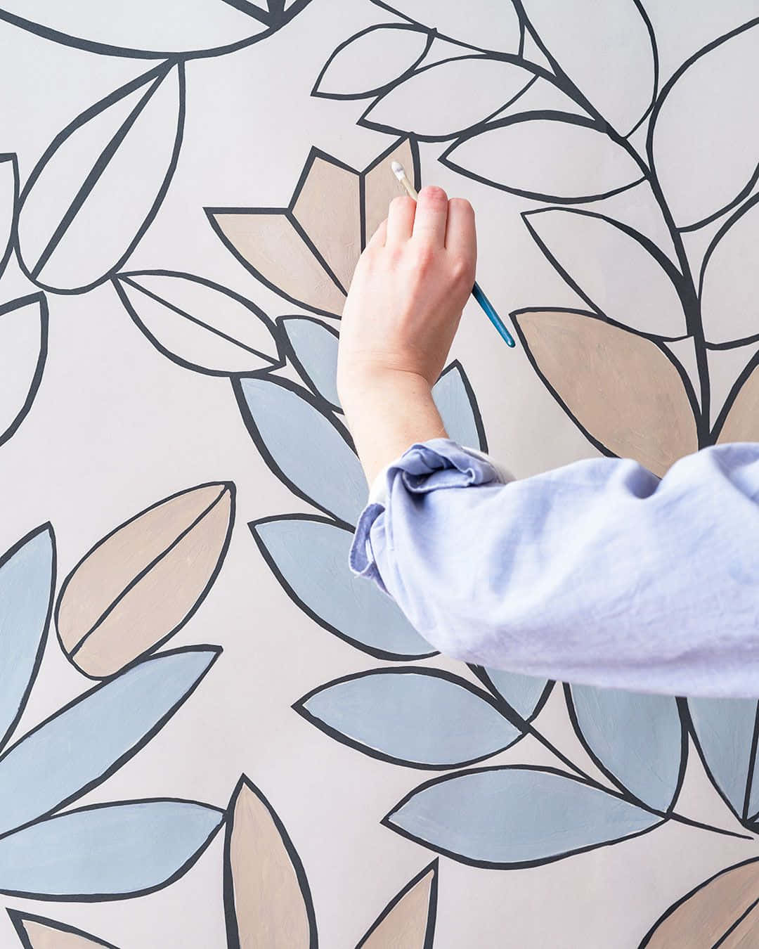 Painting With Mindfulness Wallpaper