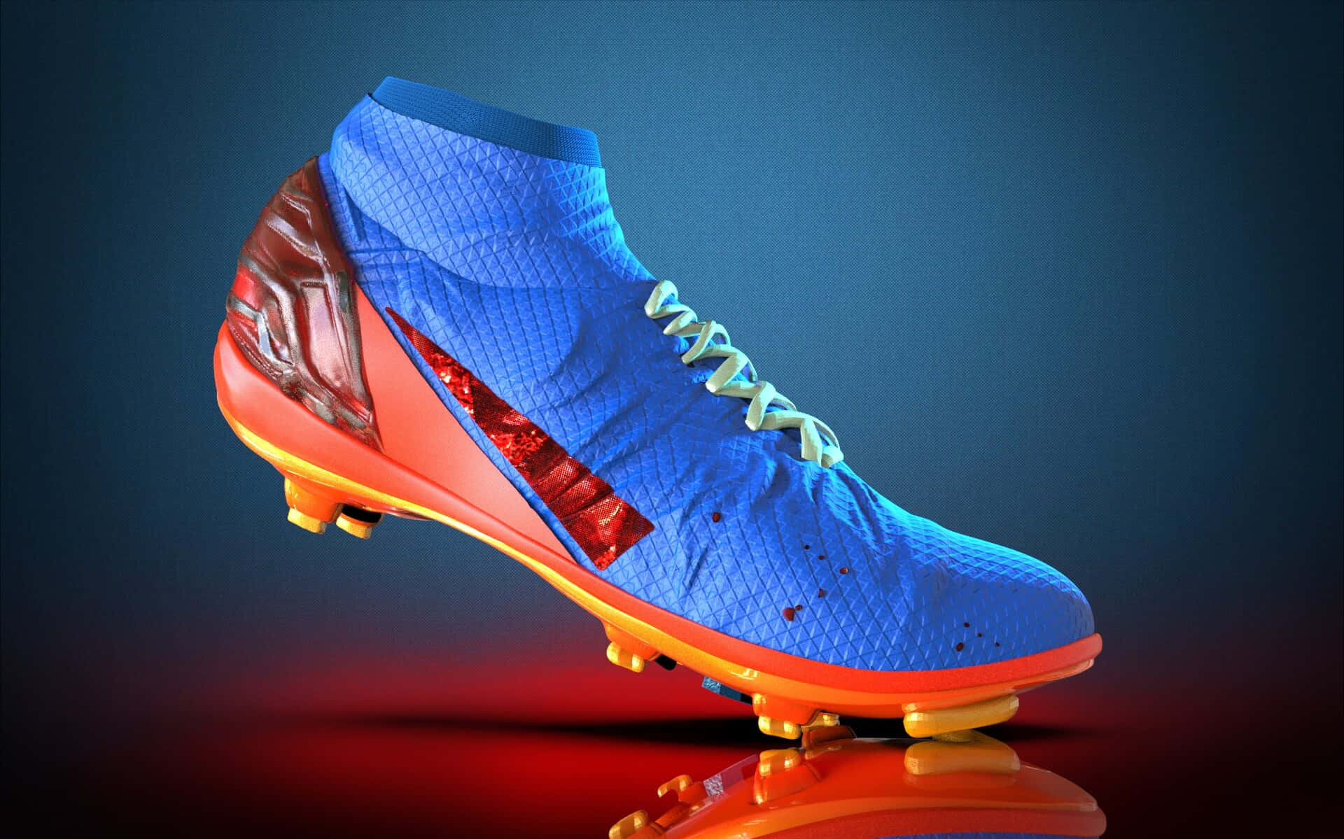 Pair Of High-performance Soccer Cleats Wallpaper