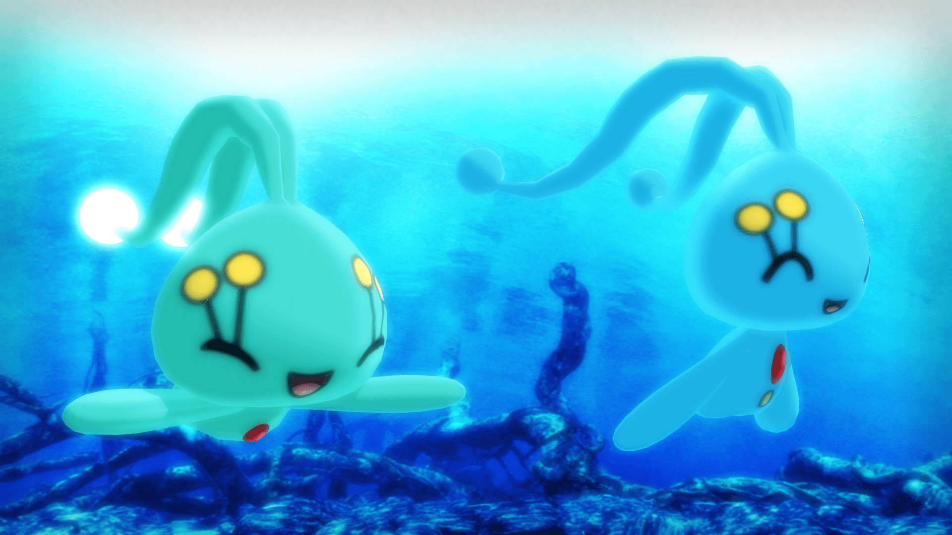 Pair Of Manaphy Wallpaper
