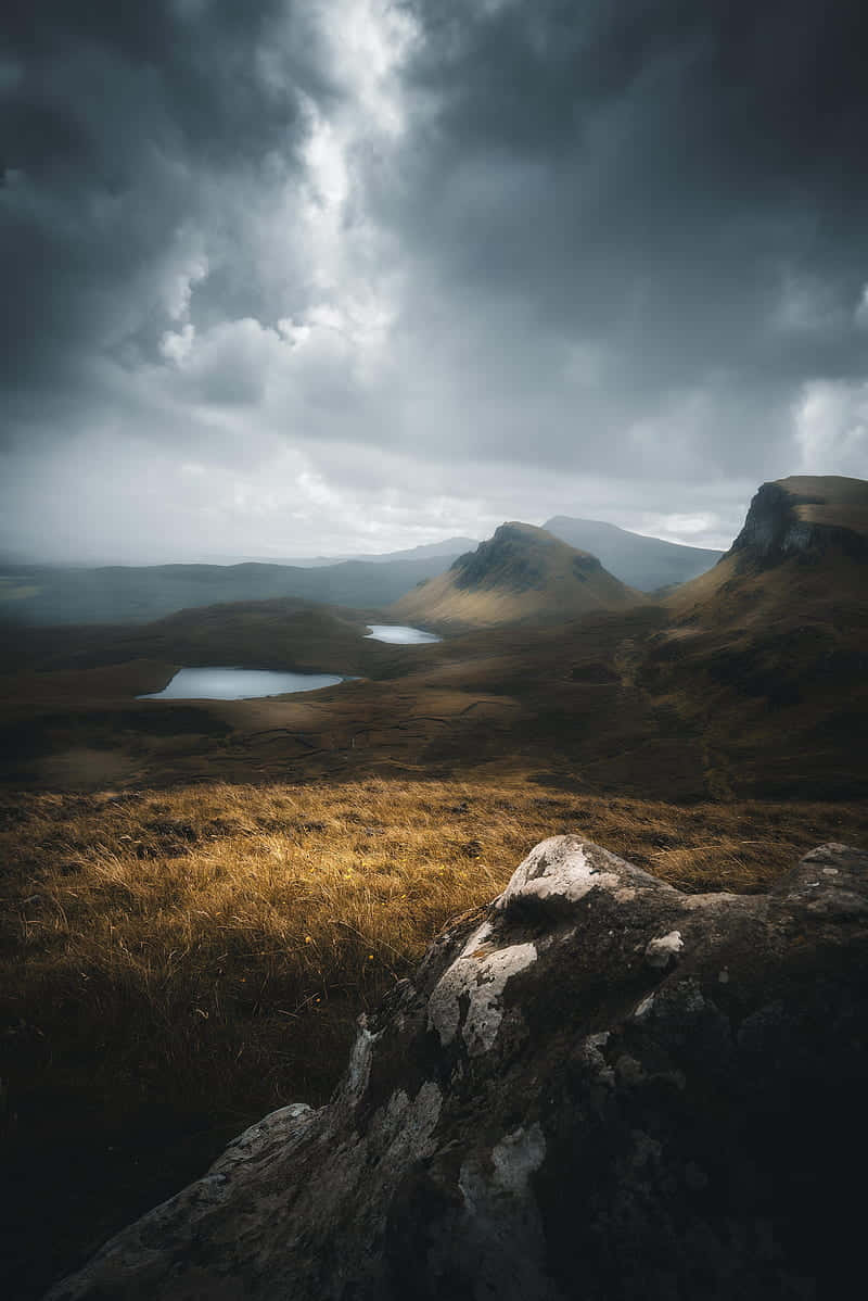 Paisajemajestuoso De Las Highlands Escocesas.