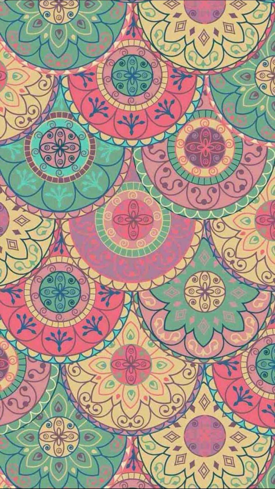 Affascinantesfondo Wallpaper Con Motivo Paisley