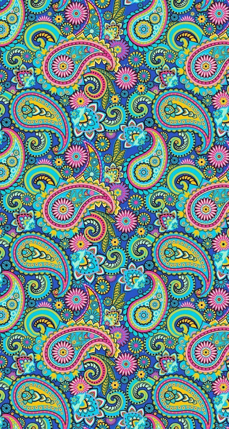 Elegant Paisley Background Pattern