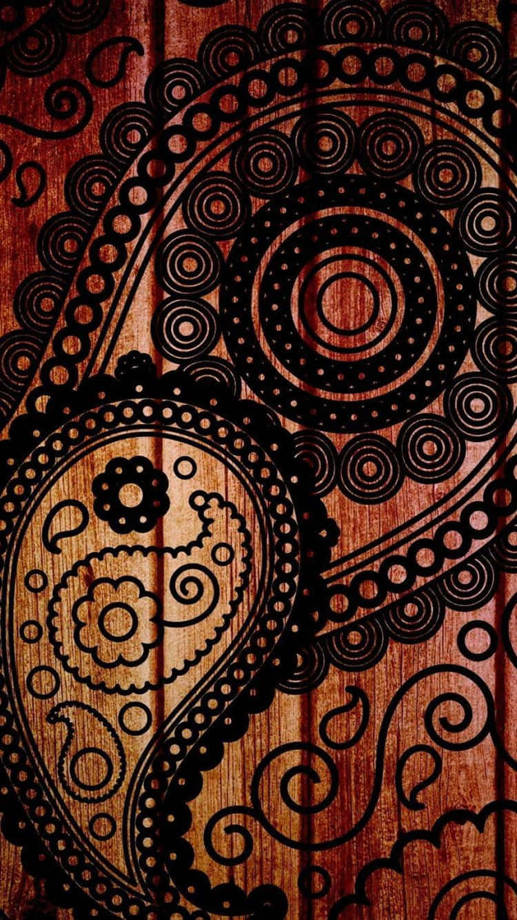 Intricate Paisley Pattern Wallpaper