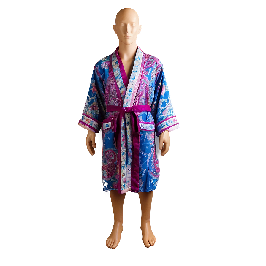 Paisley Pattern Robe Png 24 PNG