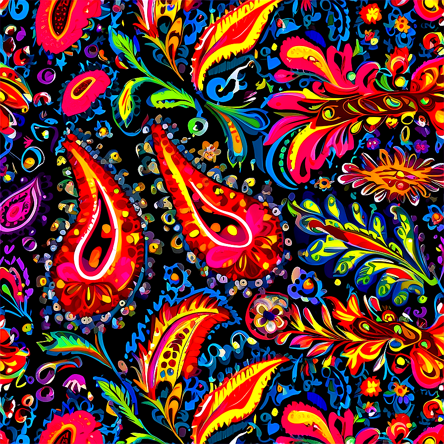 Paisley Print Png Jrn PNG