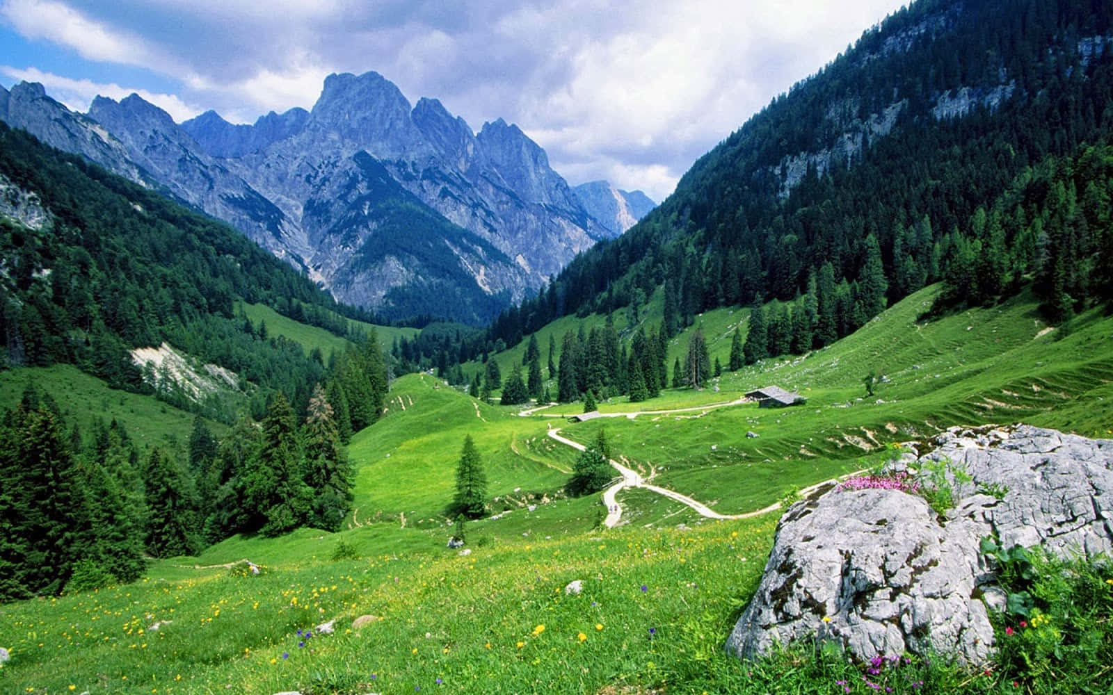 Stunning Landscape of a Valley in Pakistan