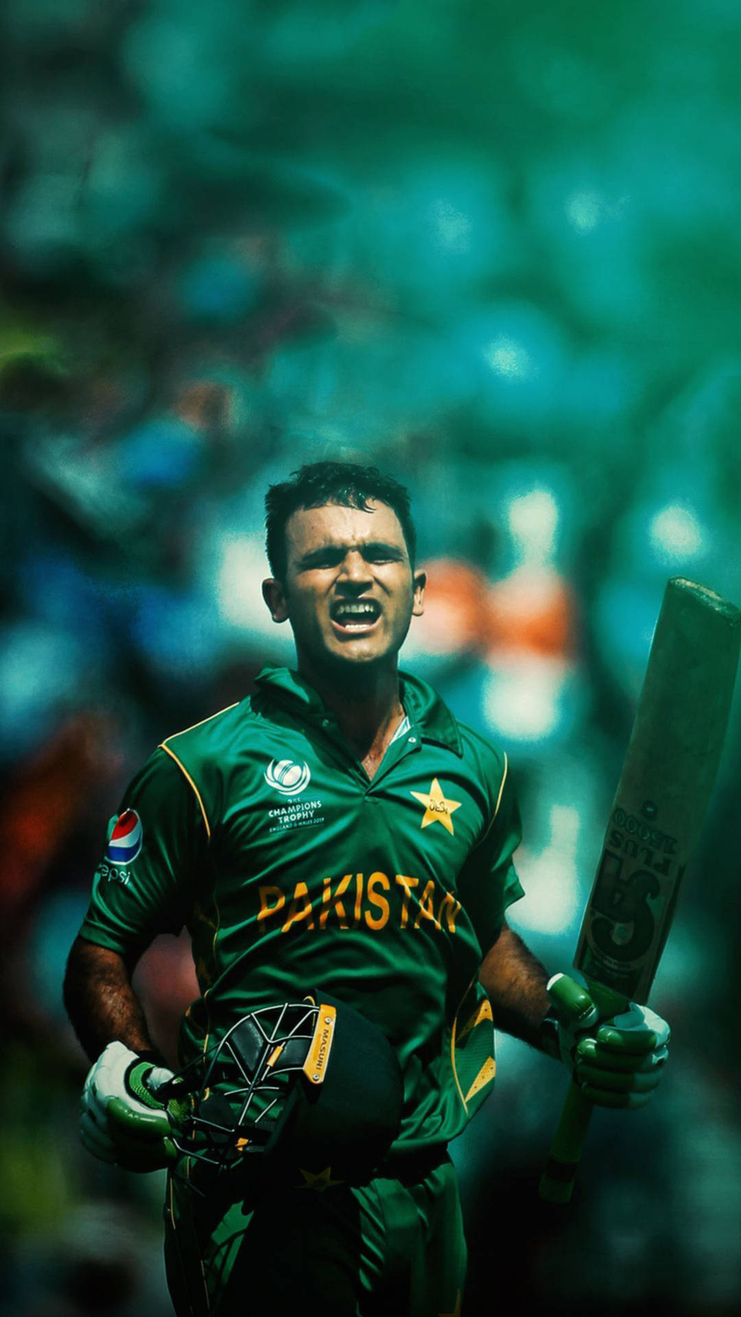 Críquetde Pakistán - Fakhar Zaman Fondo de pantalla