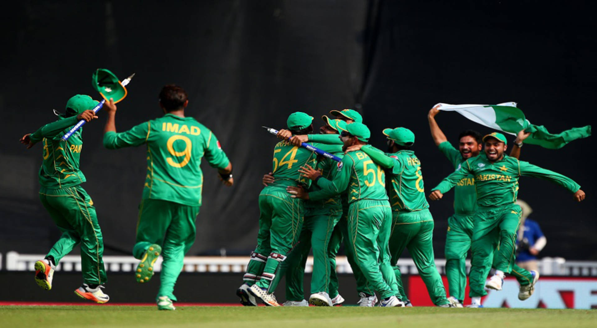Pakistans cricket hold sejrs hyle Wallpaper