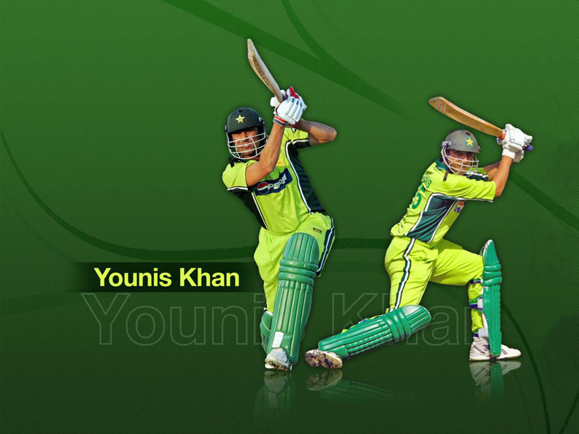 Cricketde Pakistán Younis Khan Fondo de pantalla