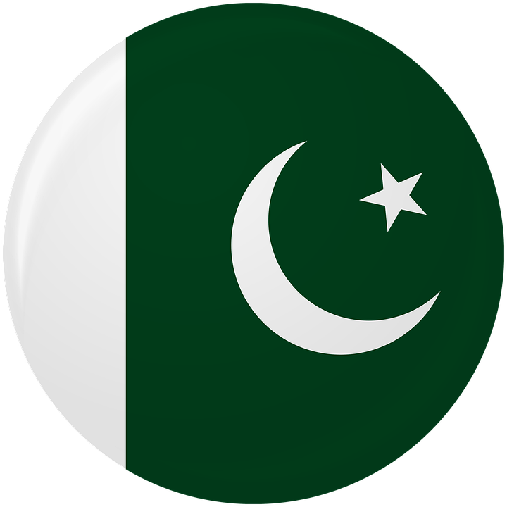 Pakistan Flag Spherical Representation PNG