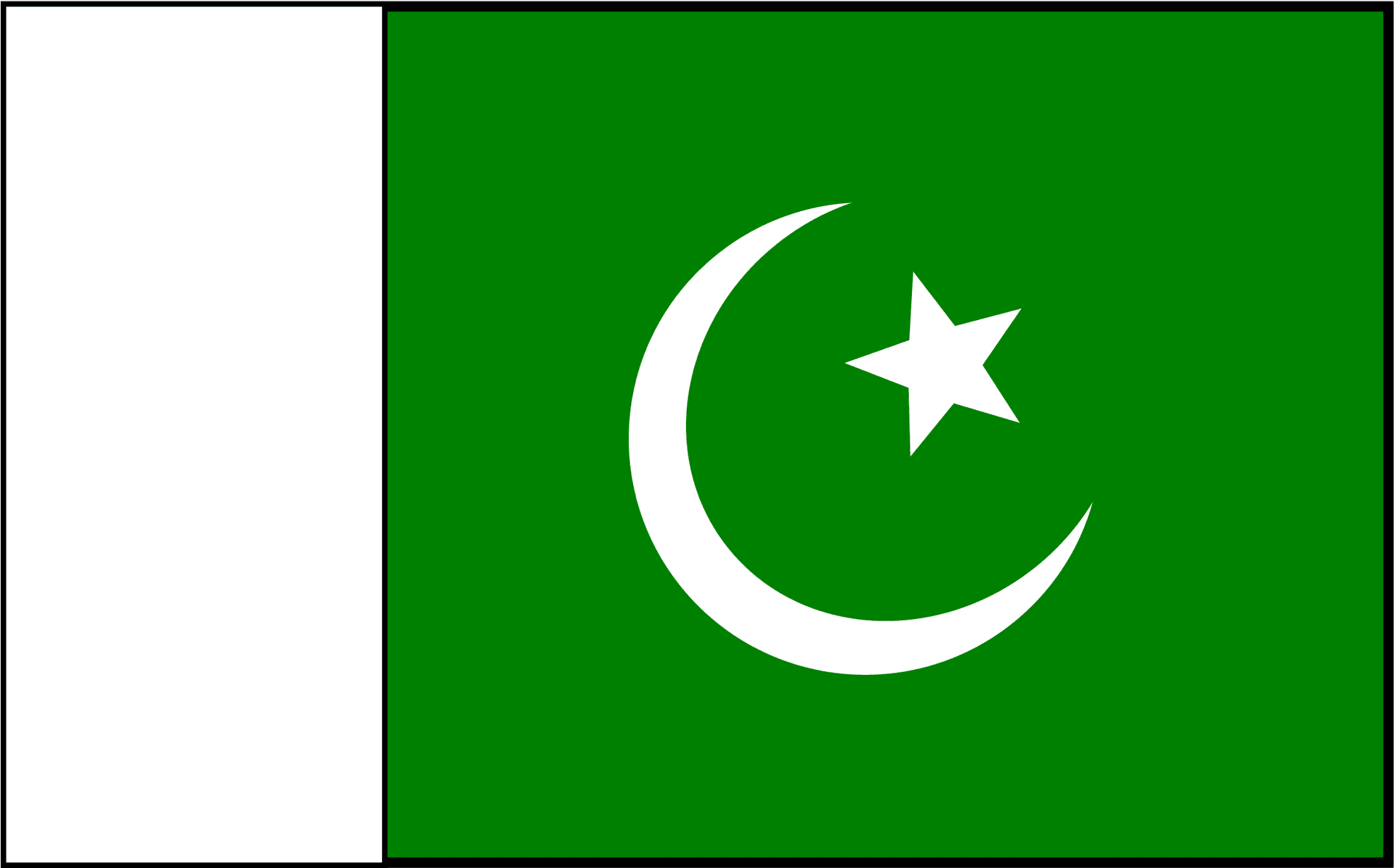 Pakistan National Flag PNG