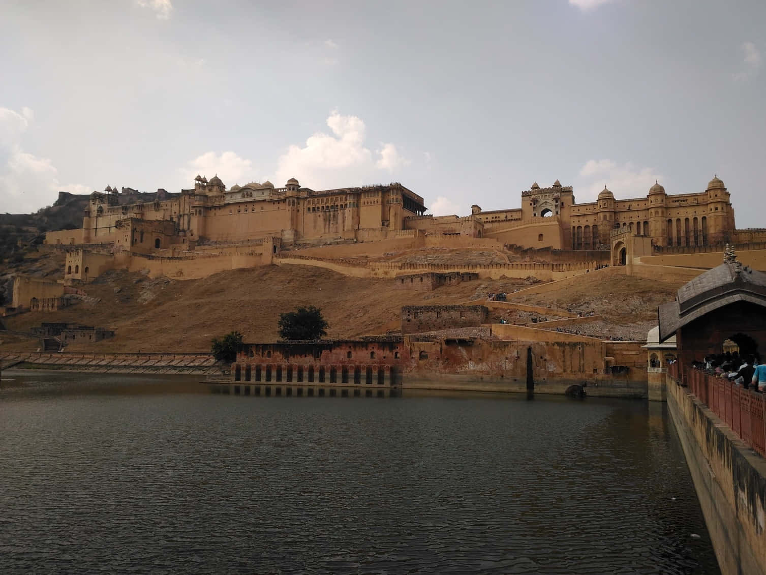 Palace In Amer Fort Wallpaper