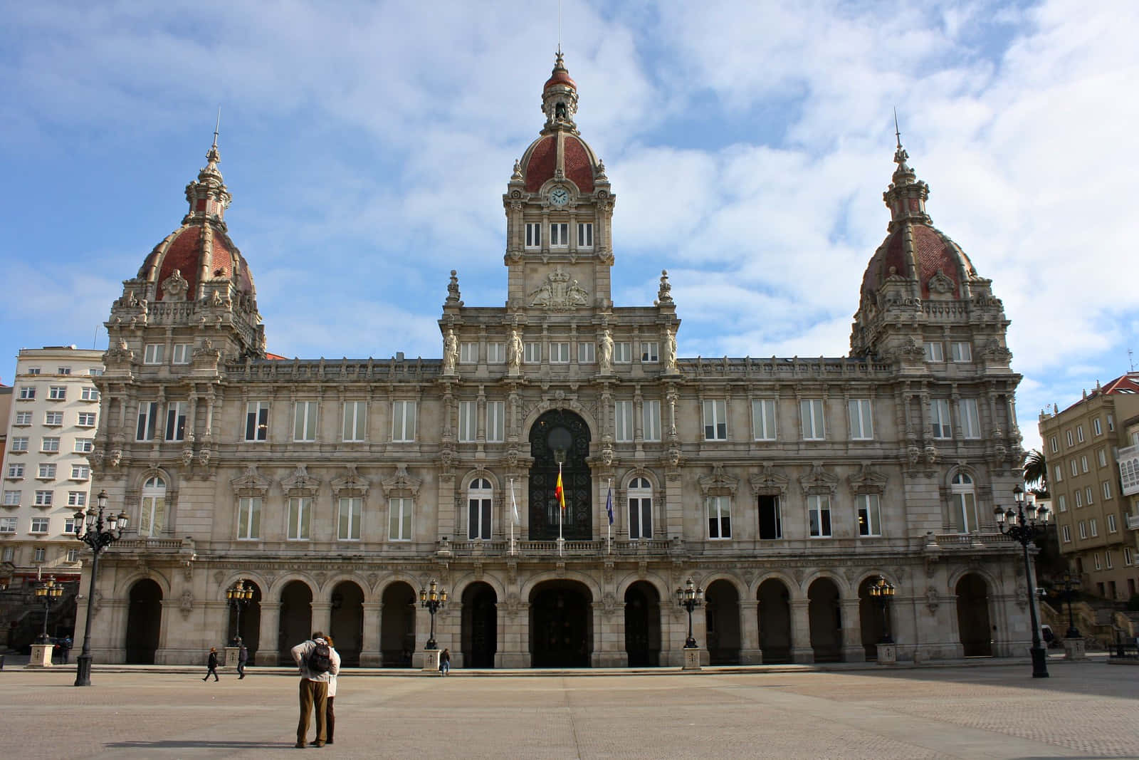 Palaciomunicipal En Coruña Fondo de pantalla