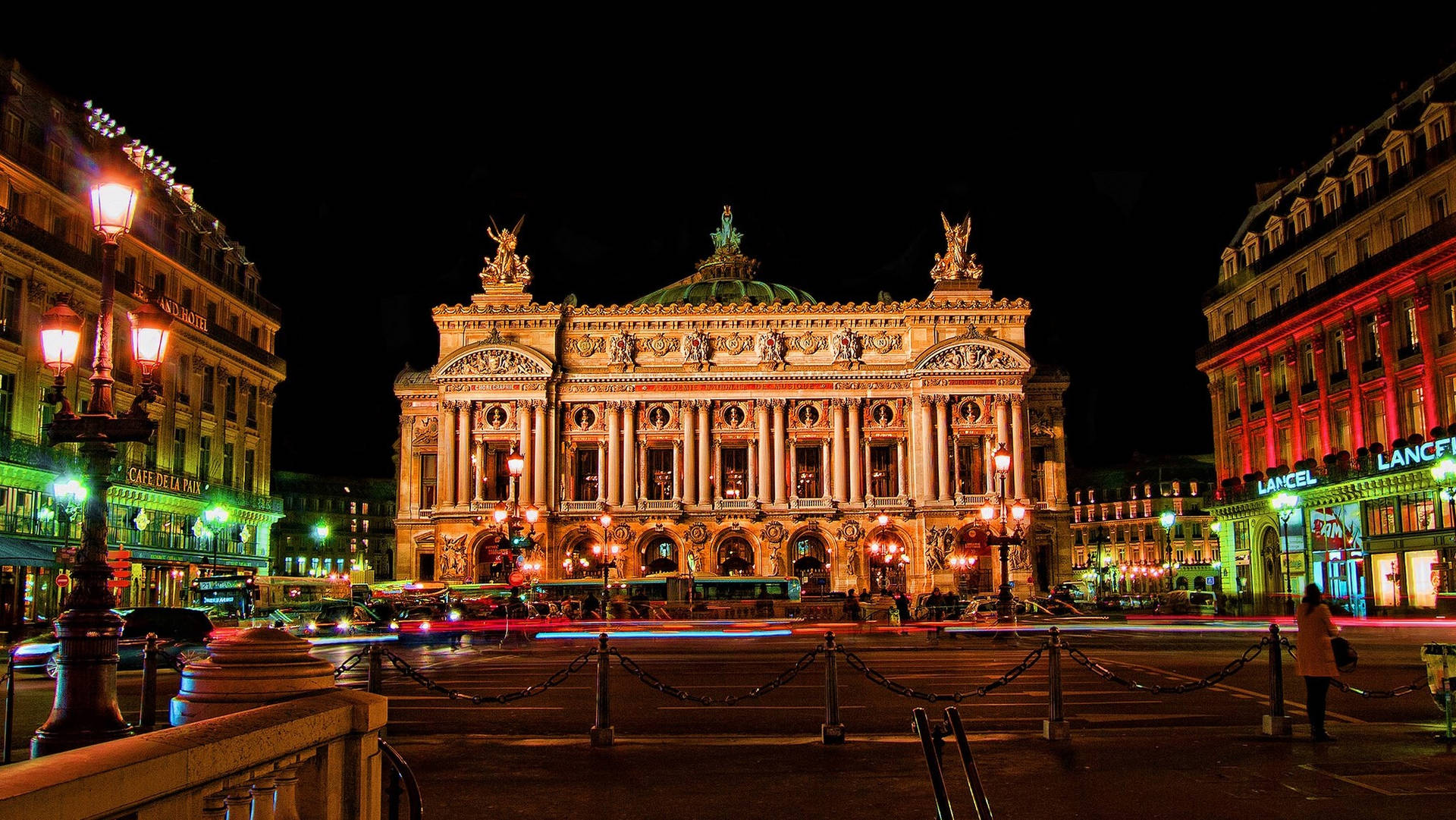 Palais Garnier In Paris France