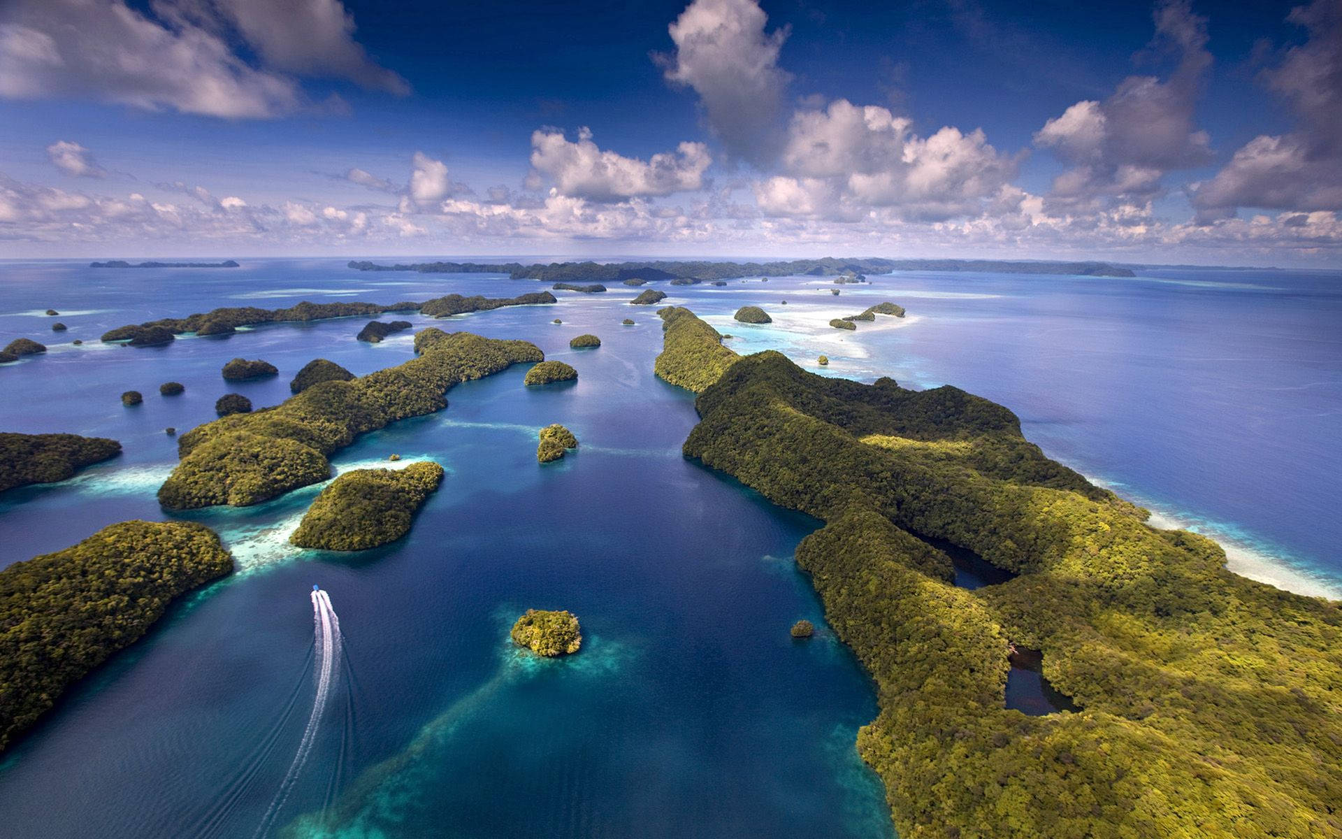 Palau Curved Islands