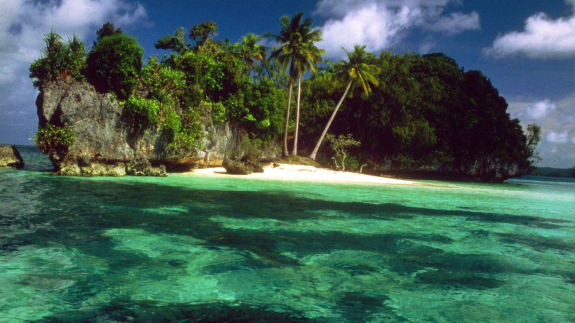 Palau Island Rock Formations