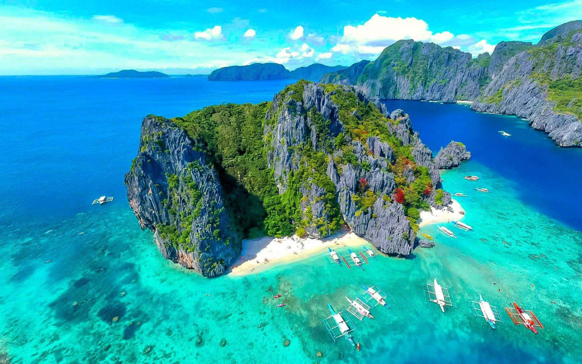 Palawan Asia's Best Island Background