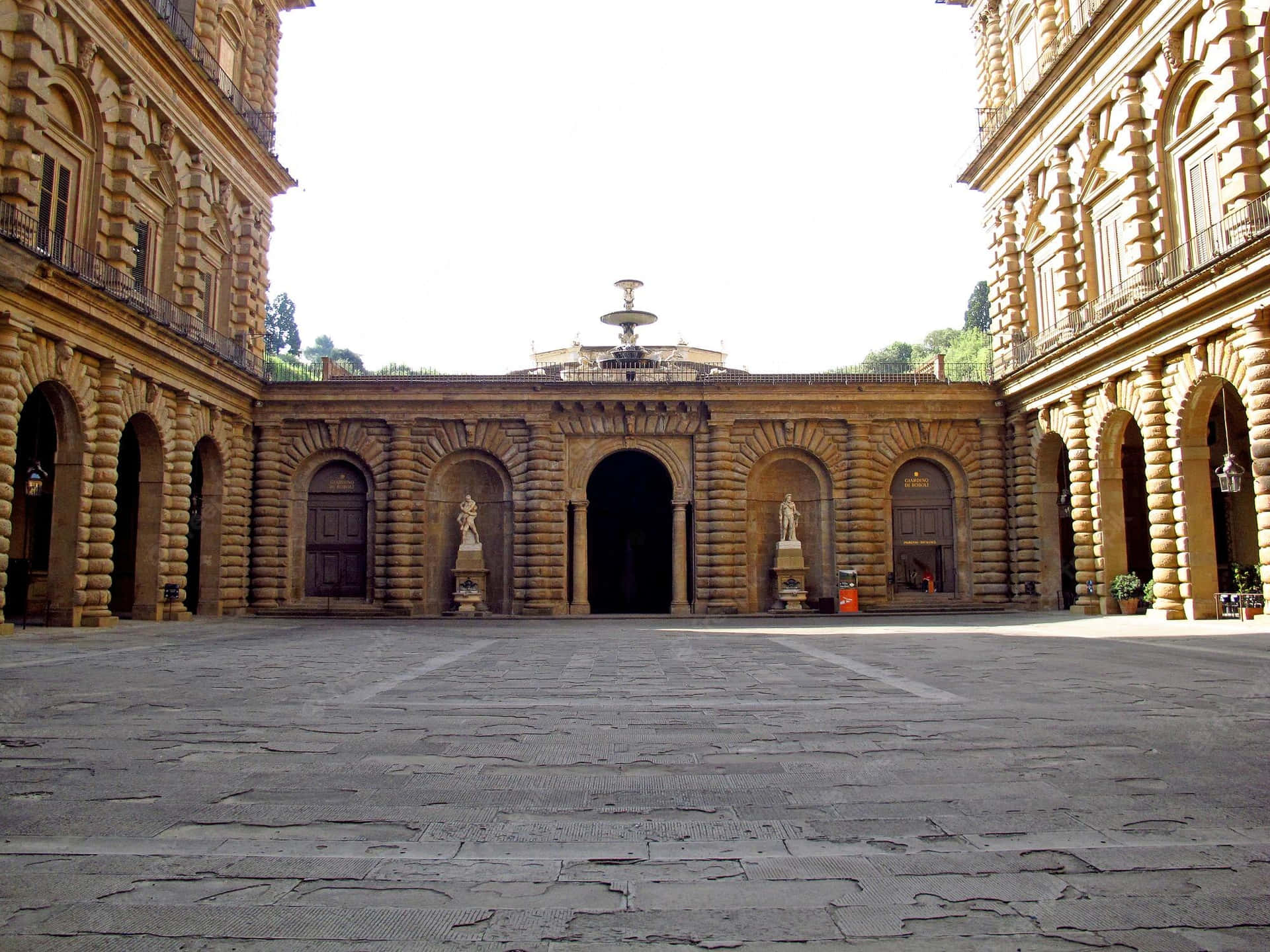 Palazzo Pitti Courthouse Garden Picture