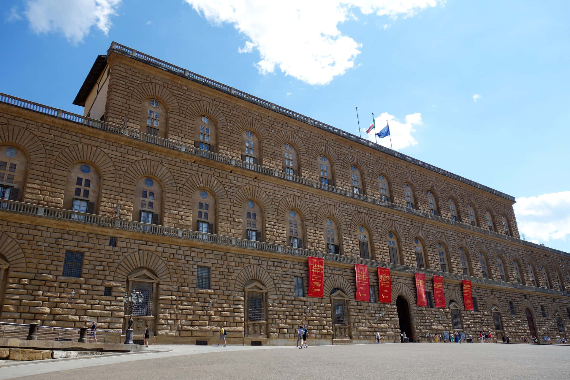 Palazzo Pitti Flag Picture