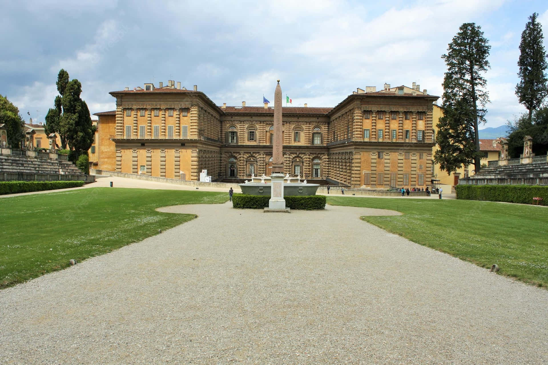 Senderodel Palazzo Pitti Fondo de pantalla