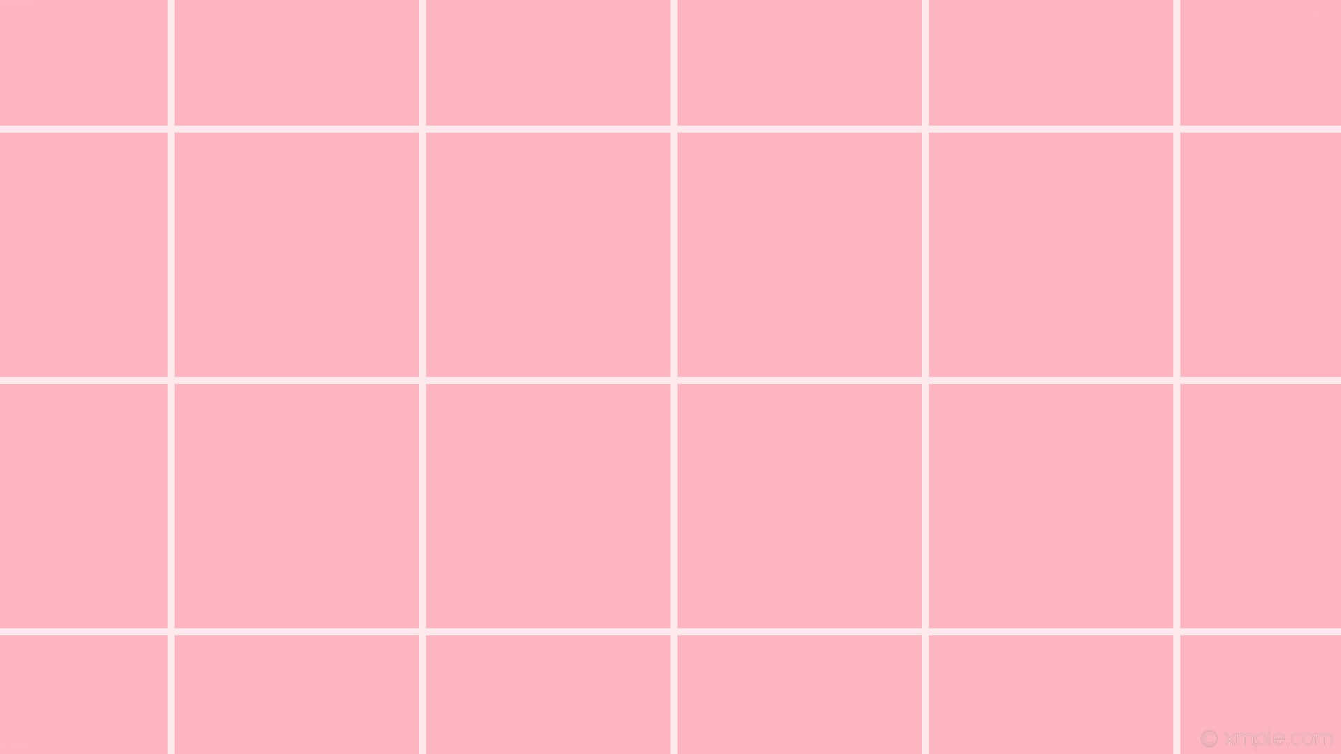 Pale Pink Background Checkered Lines