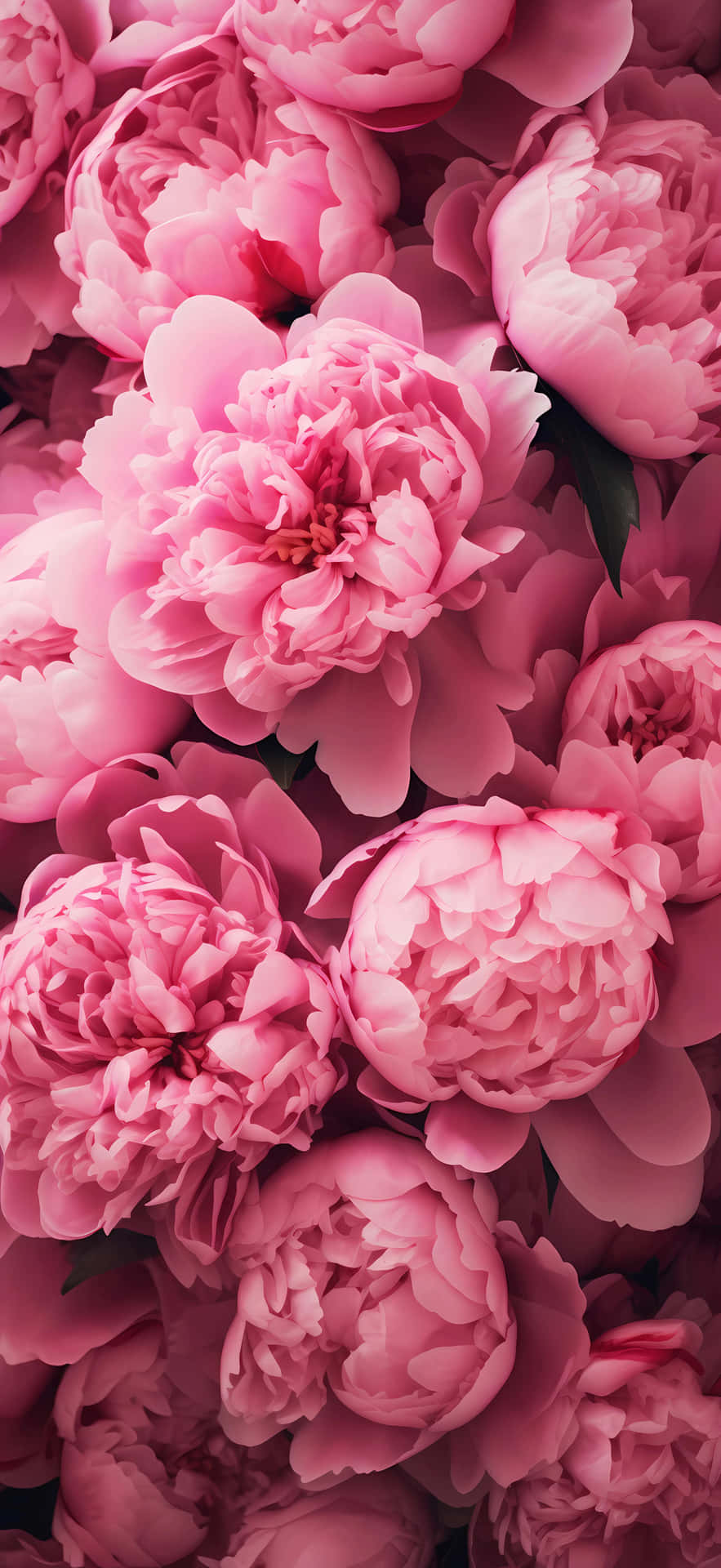 Pale Pink Peonies Blossoms Wallpaper