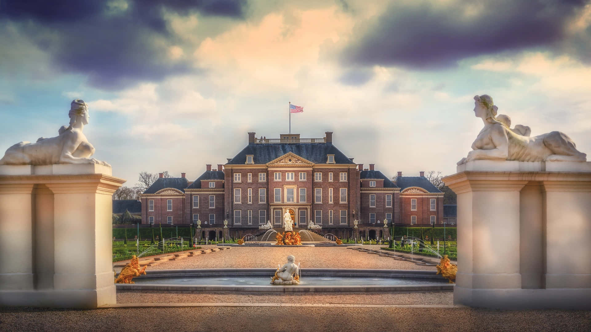 Paleis Het Loo Apeldoorn Netherlands Wallpaper