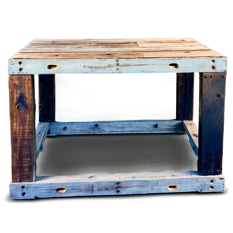 Pallet Coffee Table Png 06212024 PNG