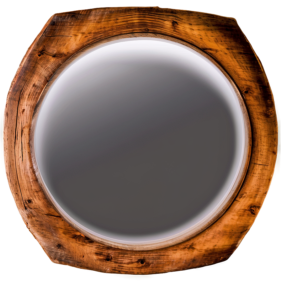Pallet Wood Mirror Frame Png Wkj75 PNG