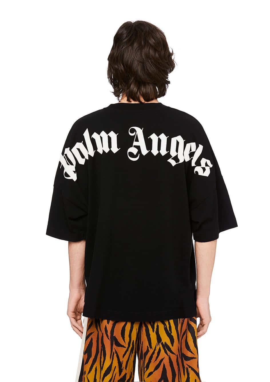 Stylish streetwear and modern luxury blend in Palm Angels' signature designs Wallpaper