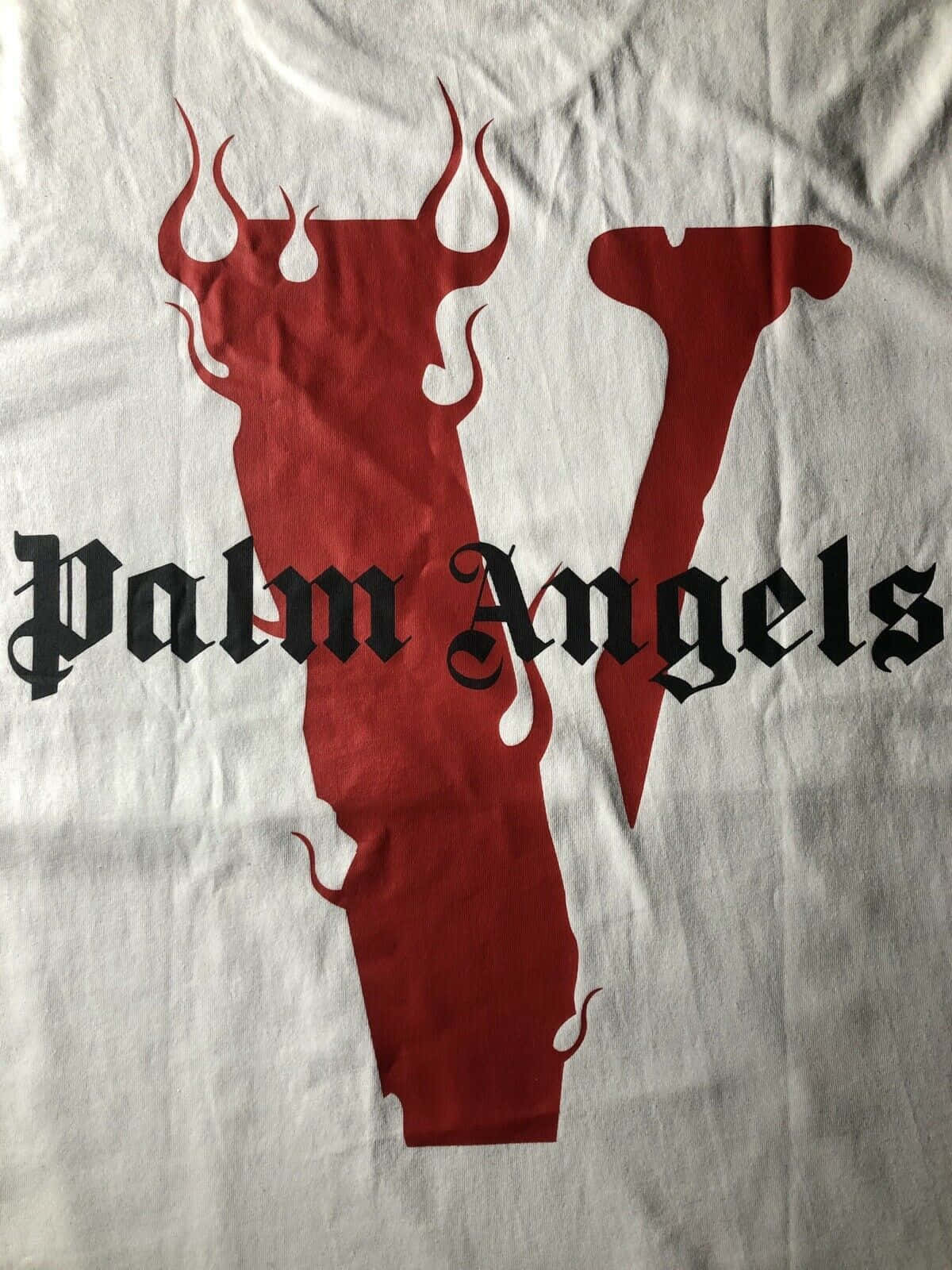 Palm Angels T-shirt - hvid Wallpaper