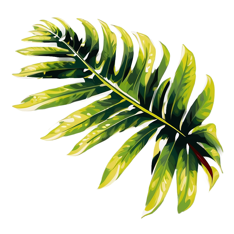 Palm Leaves Vector Png Ytp PNG