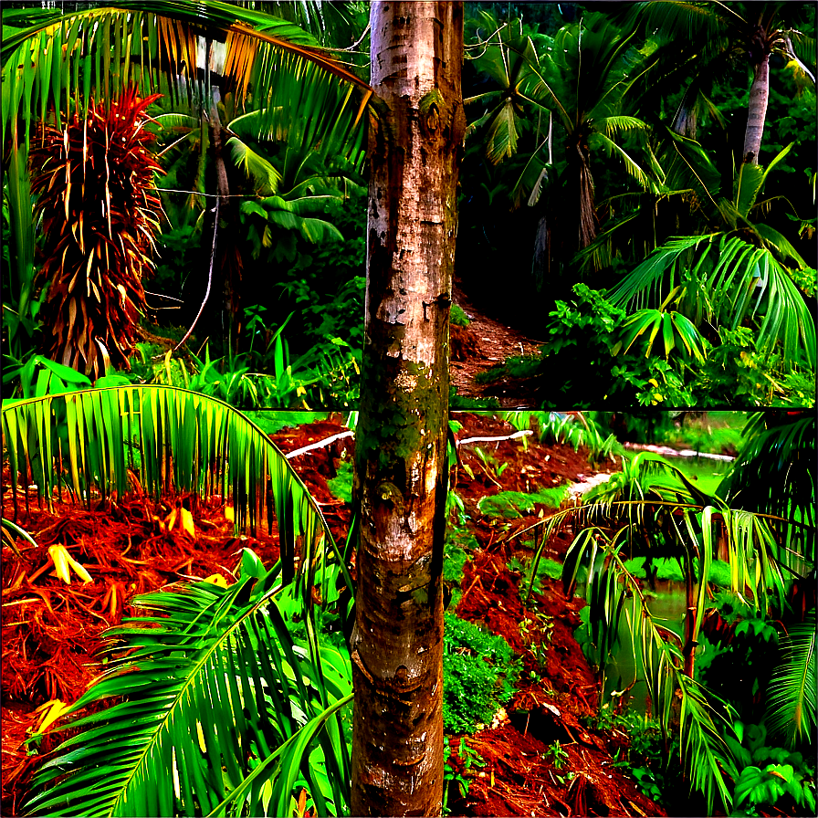 Palm Oil Plantations Deforestation Png Awc72 PNG