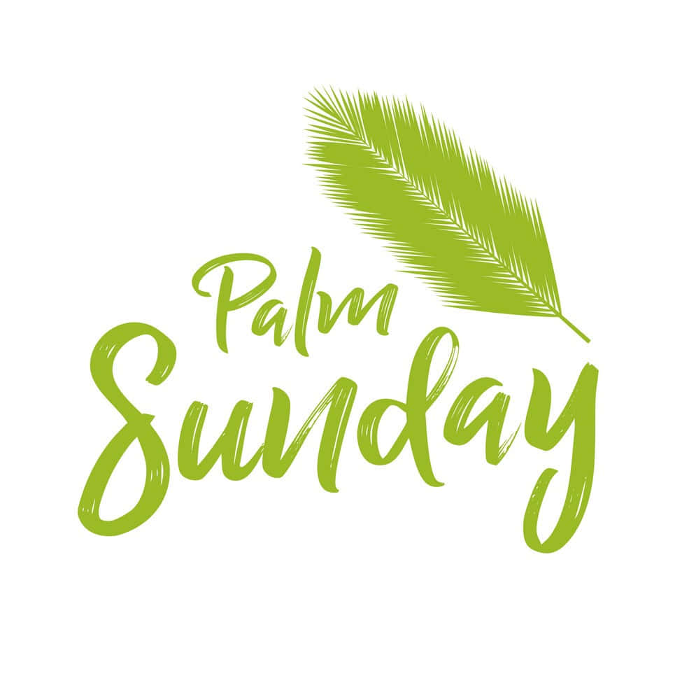 A Holy Celebration - Palm Sunday Background