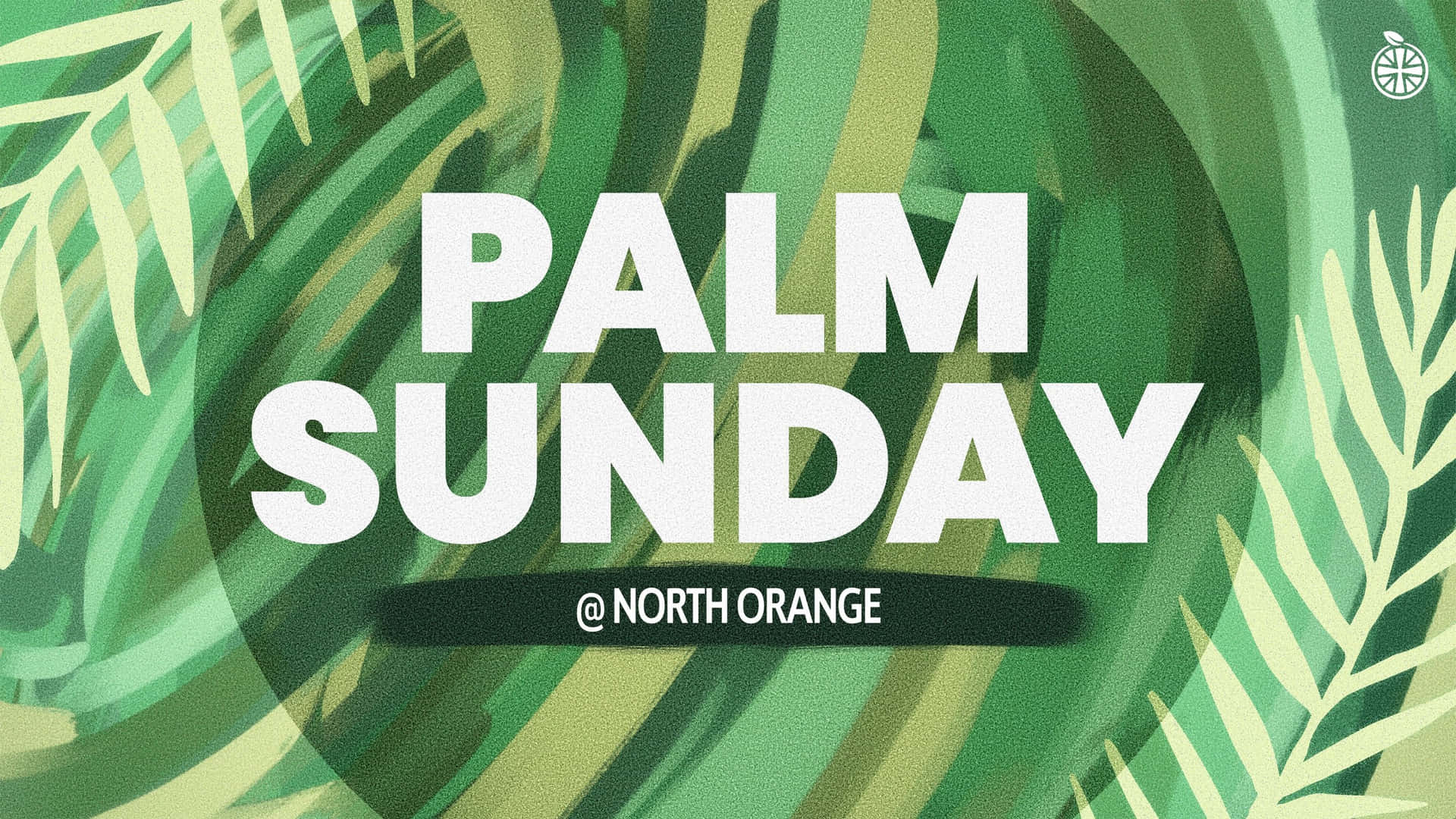 Caption: Celebrating Faith - Palm Sunday Background