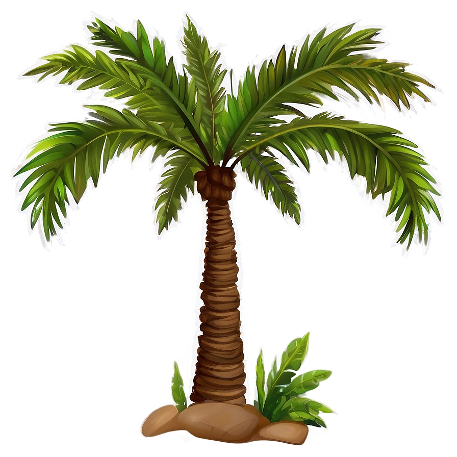Palm Tree Drawing Png Fvo72 PNG