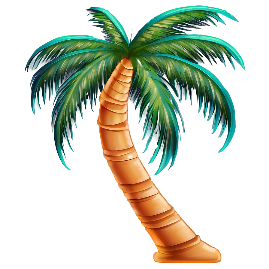 Palm Tree Emoji Png 04292024 PNG