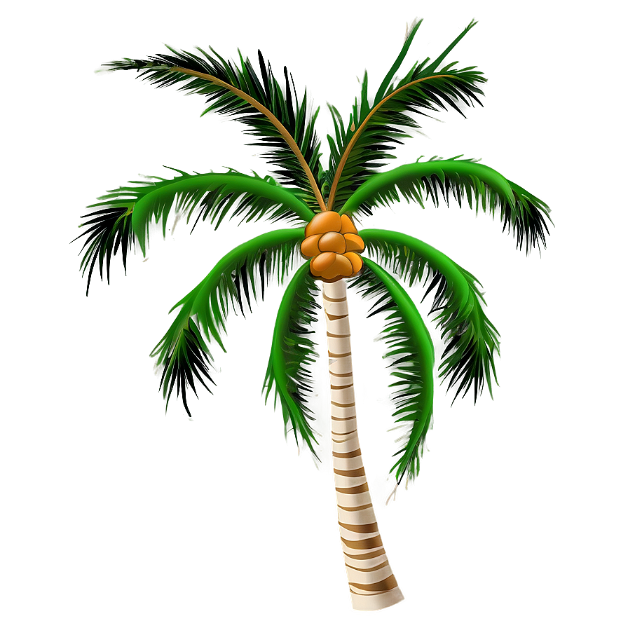 Download Palm Tree Illustration Png 04292024 | Wallpapers.com