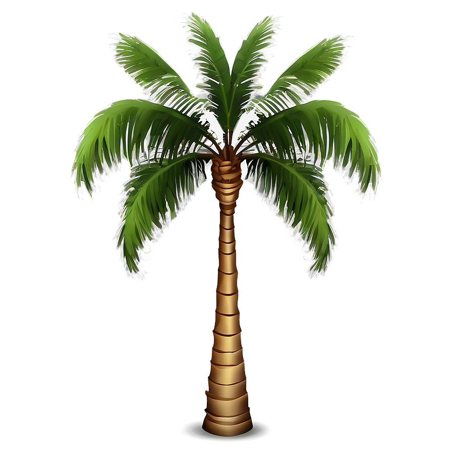 Palm Tree Illustration Png Lxc95 PNG