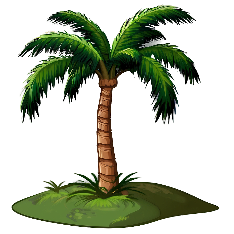 Palm Tree Landscape Png Kol15 PNG