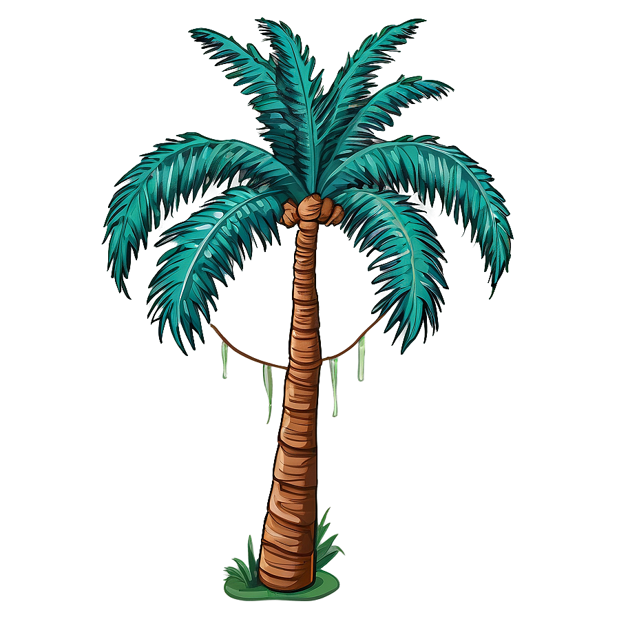 Download Palm Tree Oasis Png Tje95 | Wallpapers.com