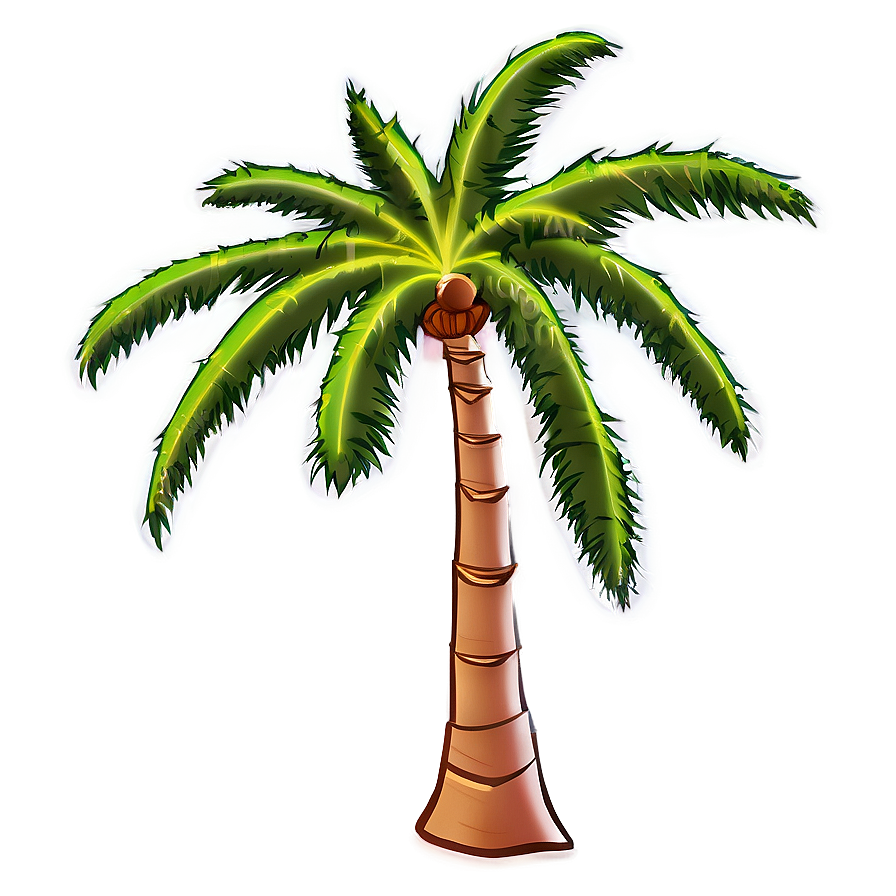Palm Tree Outline Png 30 PNG
