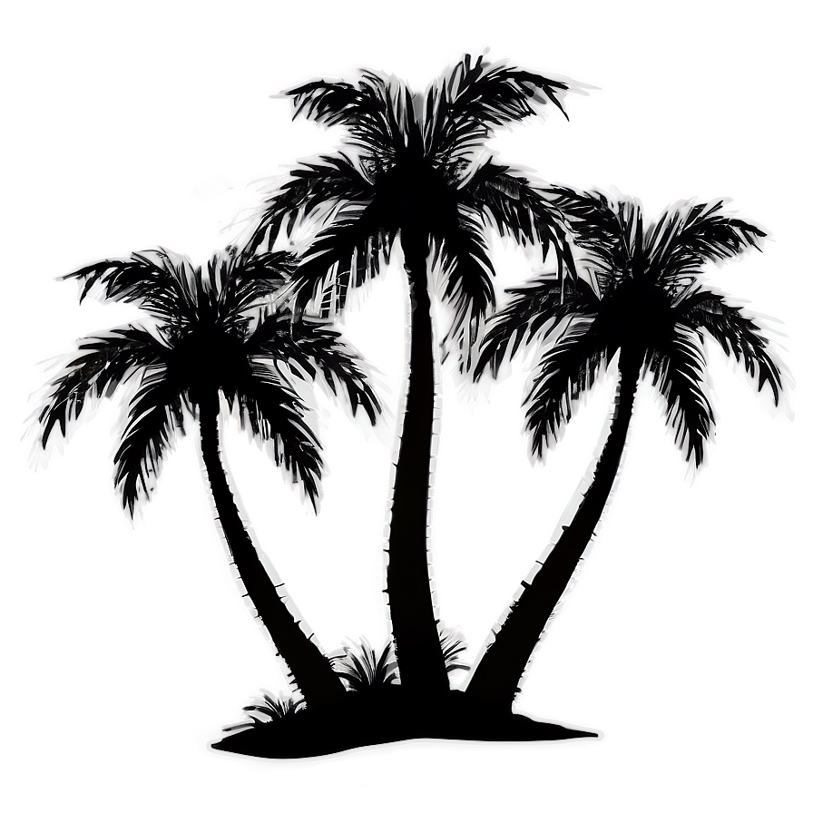Palm Tree Silhouette Png 79 PNG