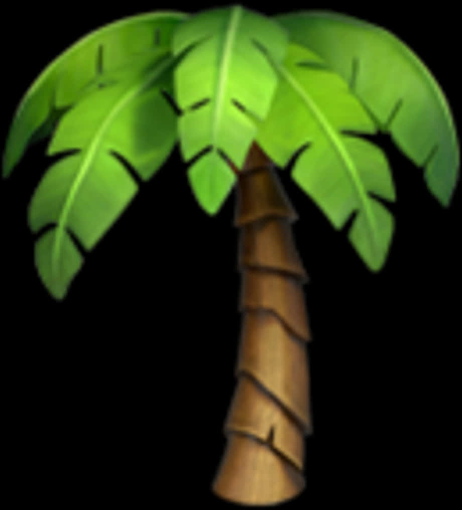 Palm_ Tree_ Emoji PNG