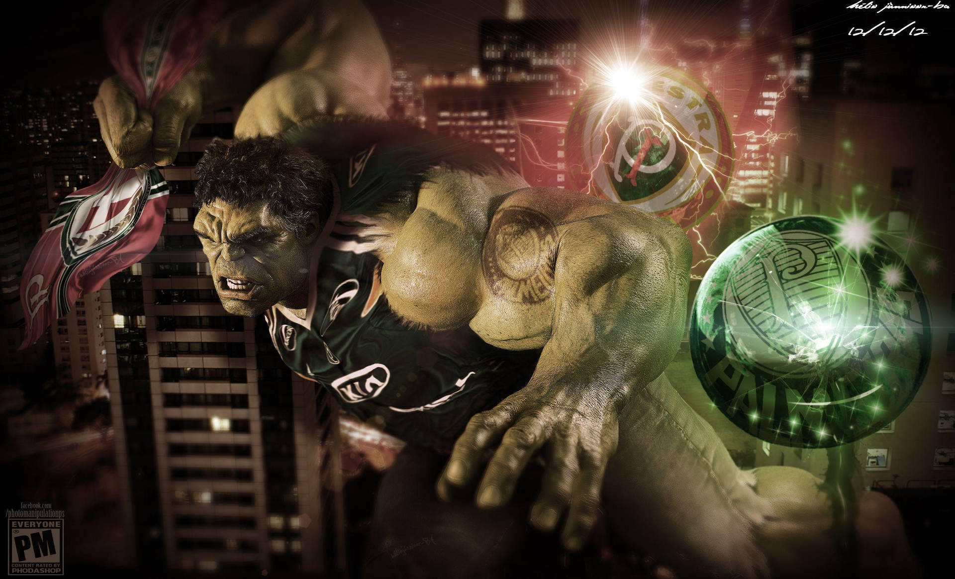 Palmeiras Hulk Roar Wallpaper